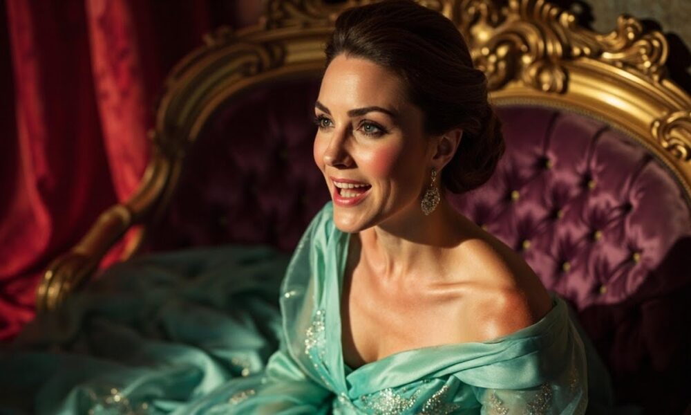 Kate Middleton vuelve a inspirarse en Lady Di con un look impresionante