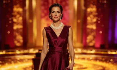 Letizia deslumbra en los Premios Cavia con un look impresionante y sus perlas icónicas