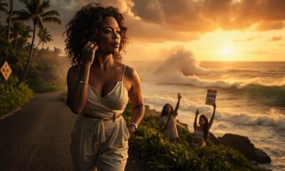 Oprah Winfrey enfrenta críticas por no abrir su camino en Hawái durante el tsunami