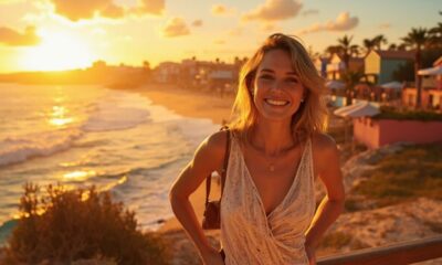Vicky Martín Berrocal vuelve a su rincón favorito en Huelva y enamora