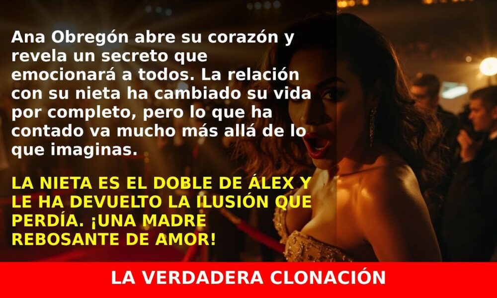 Ana Obregón revela cómo su nieta es su doble y revive a su hijo