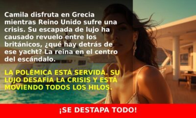 Camila en Grecia: su lujo desata polémica en plena crisis en Reino Unido
