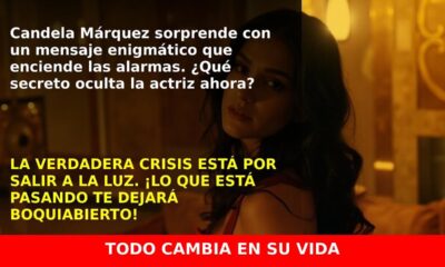 Candela Márquez en la cuerda floja: ¿Qué hay detrás de su último mensaje?