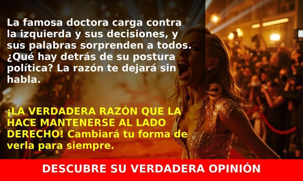 ¡Carla Barber revela por qué nunca votará a la izquierda y su opinión política!