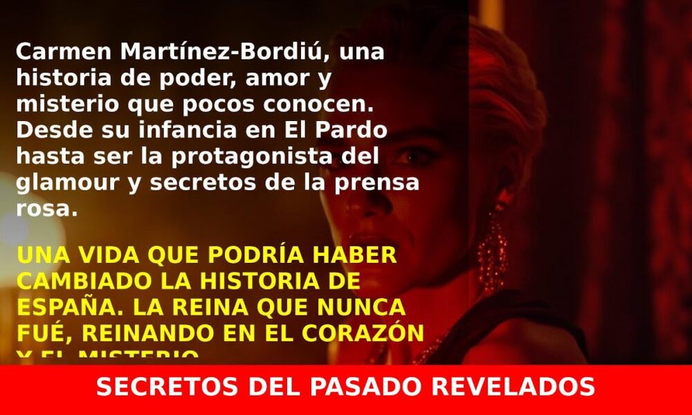 Carmen Martínez-Bordiú: De nieta de Franco a reina del corazón y del misterio