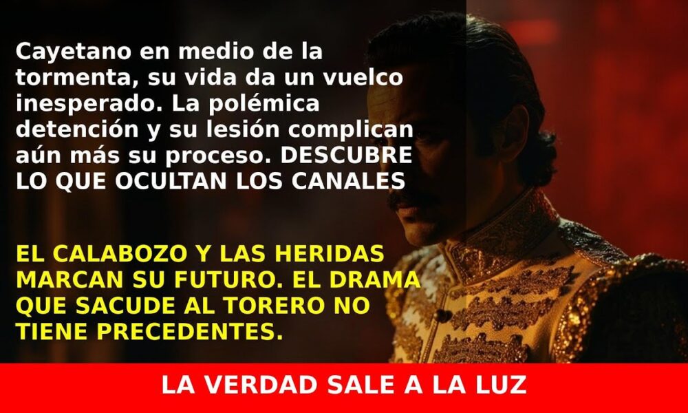 Cayetano Rivera en Crisis: La Verdad Oculta tras su Último Incidente