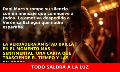 Dani Martín dedica emotivas palabras a Verónica Echegui en su despedida