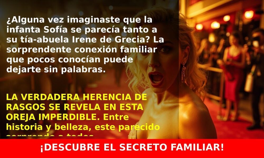 El impresionante parecido entre la infanta Sofía y su tía-abuela Irene de Grecia