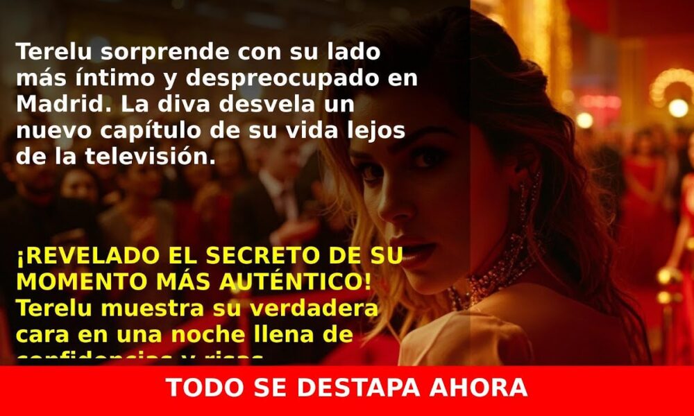 El Plan Privado de Terelu Campos Que Nos Dejó Sin Palabras