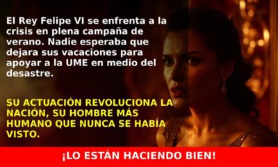 El Rey Felipe VI sorprende en la UME: su impactante gesto frente a los incendios