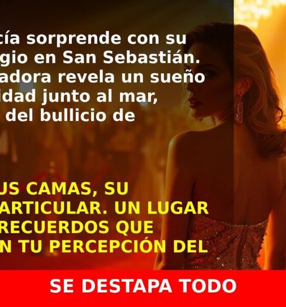 Emma García revela su secreto: la casa de sus sueños en San Sebastián