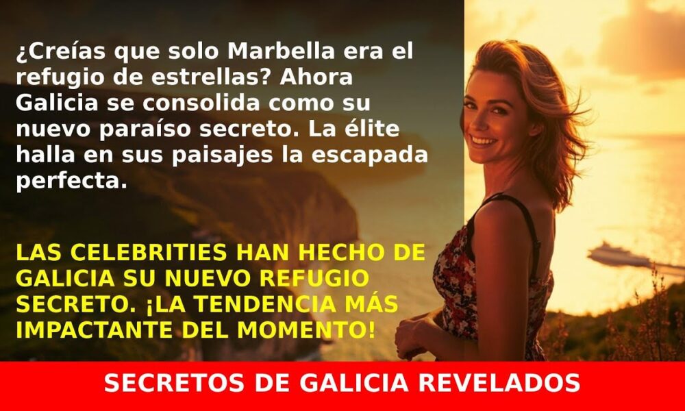 Galicia, el nuevo destino favorito de las celebrities españolas que te sorprenderá