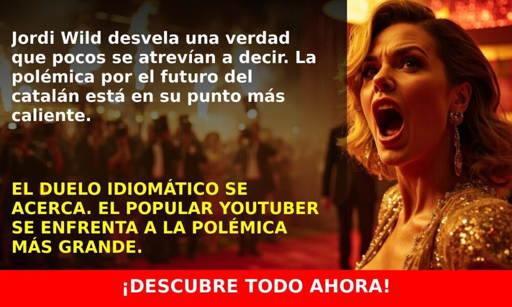 Jordi Wild defiende el catalán: La verdad que pocos se Atreven a Contar