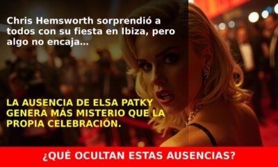 La fiesta de cumpleaños de Chris Hemsworth en Ibiza que sorprende a todos