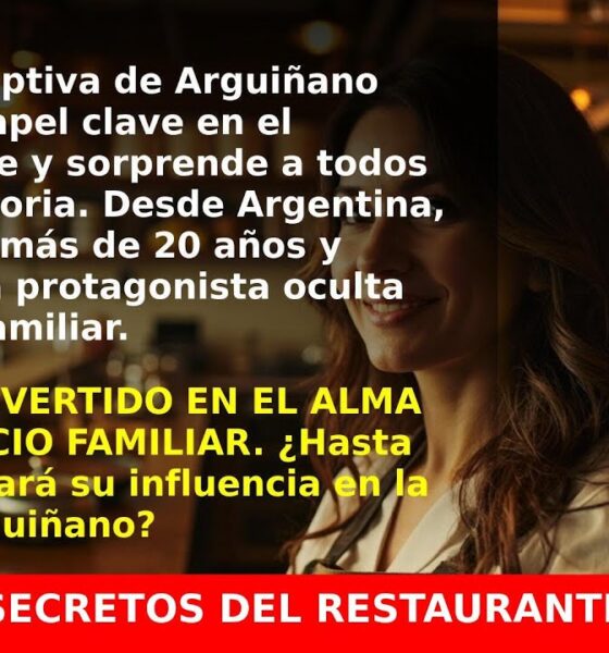 La Hija Adoptiva de Arguiñano que Es Parte Fundamental del Restaurante Familiar
