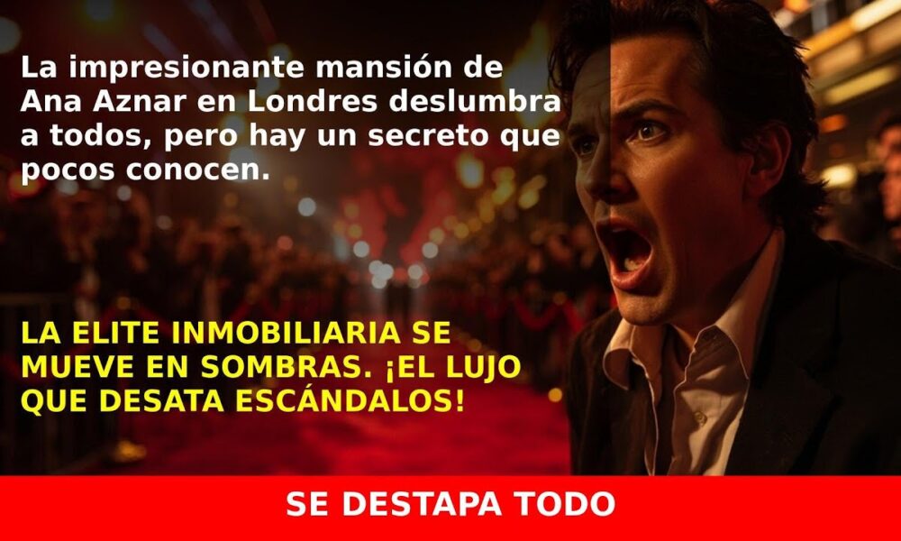 La lujosa casa en Londres de Ana Aznar que conquistó el mercado inmobiliario
