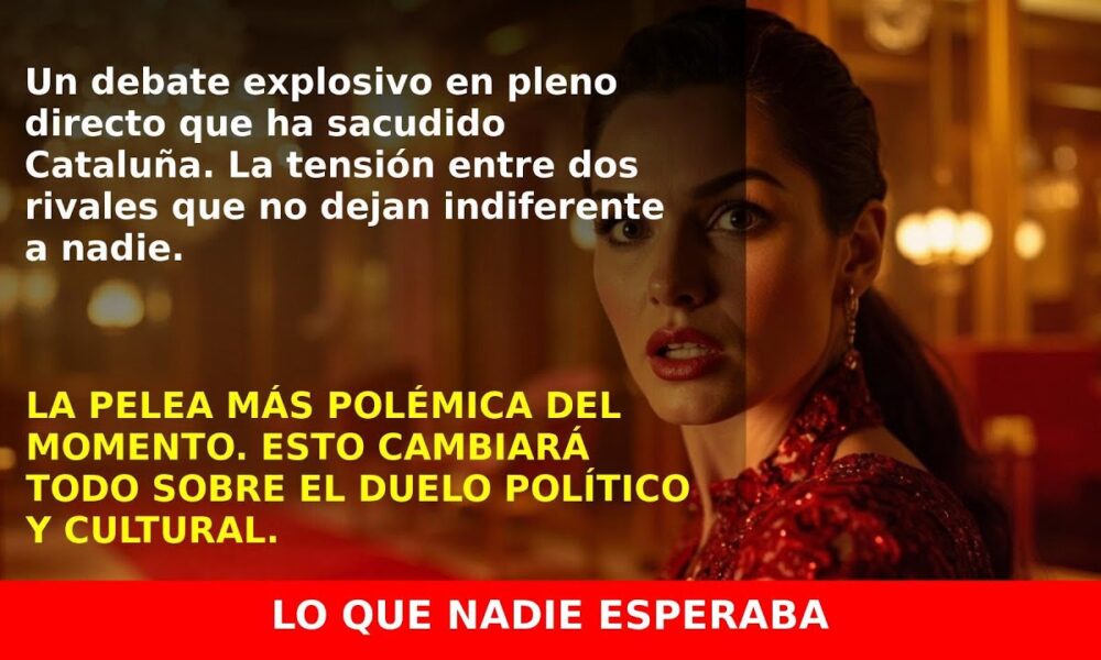 La pelea que divide a Cataluña: Rahola contra Aguirre en directo