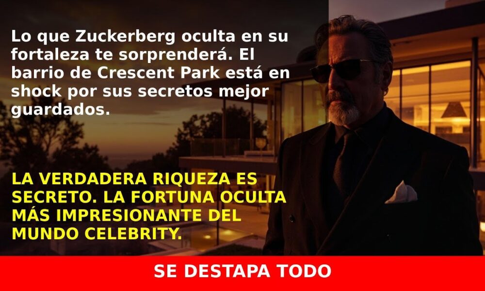 La sorprendente fortuna oculta tras el fuerte de Zuckerberg en Palo Alto