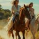 Las hijas de Julio Iglesias muestran su verano en Marbella y pasean a caballo