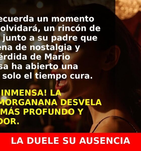 Morgana Vargas Llosa recuerda lo que más extraña de su padre tras su muerte