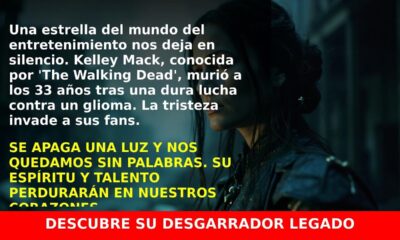 Muere Kelley Mack de ‘The Walking Dead’ a los 33 años: su lucha y legado