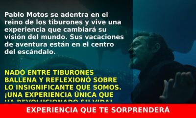 ¡Pablo Motos se enfrenta a tiburones y reflexiona sobre la naturaleza! Impresionante