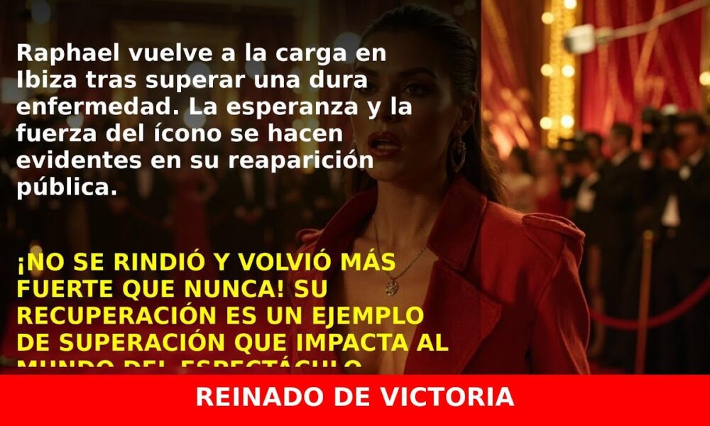 Raphael reaparece en Ibiza tras superar un cáncer cerebral