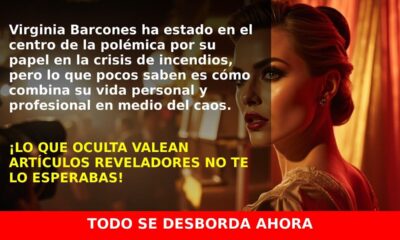 Virginia Barcones, su marido militar y su sueldo en plena crisis de incendios