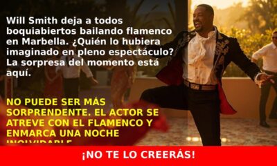 Will Smith sorprende bailando flamenco en Marbella y sorprende a todos