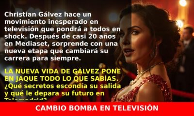 Christian Gálvez sorprende con su cambio de televisión y su nuevo proyecto