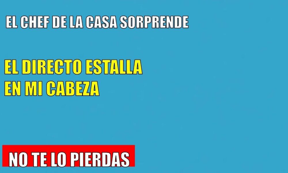 El chef de la casa: nuggets, y un maniquí de Lamine Yamal en directo