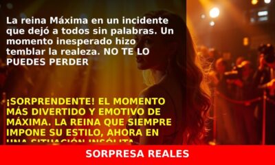 El divertido accidente de Máxima que dejó a todos sorprendidos