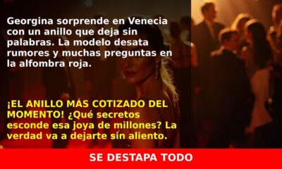 El impresionante anillo de Georgina Rodríguez en Venecia que deja sin palabras