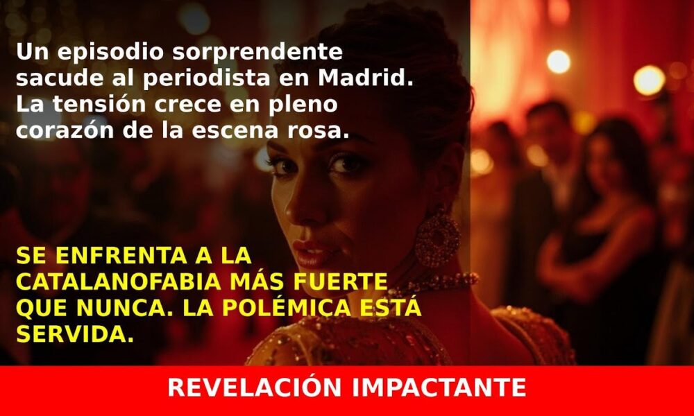 El periodista Carles Francino enfrenta una situación de catalanofobia en Madrid