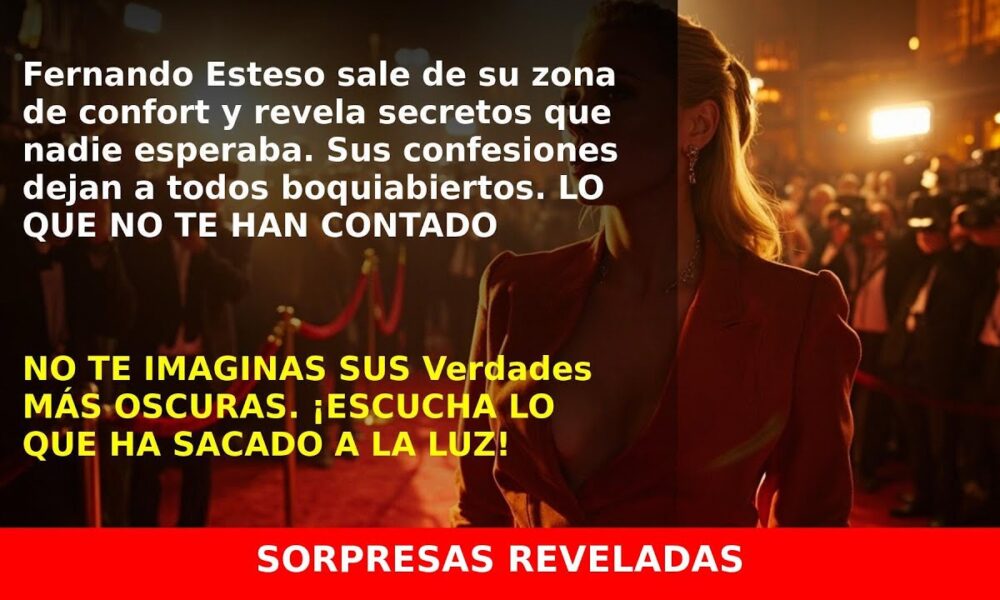 Fernando Esteso revela sus secretos más oscuros y sorprendentes en su entrevista