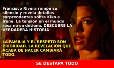 Francisco Rivera rompe su silencio sobre Kiko e Irene y hace declaraciones clave