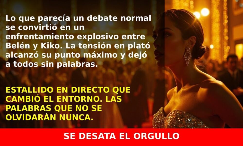 Kiko Matamoros y Belén Esteban en un enfrentamiento que dejó a todos sin palabras