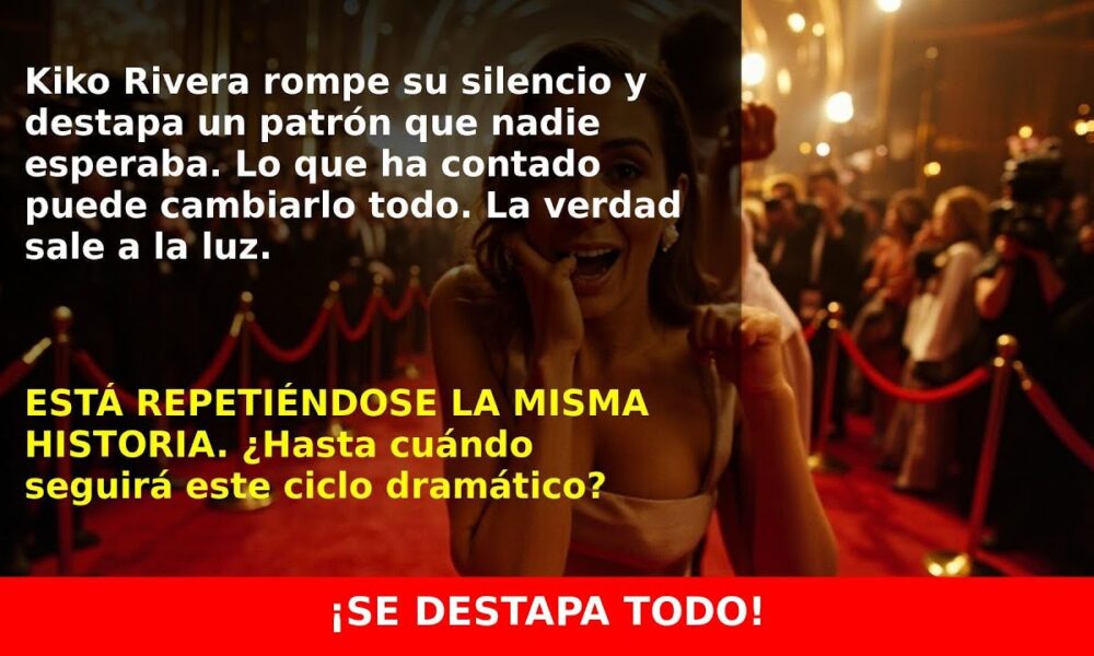 Kiko Rivera rompe su silencio y revela un patrón que no cambia