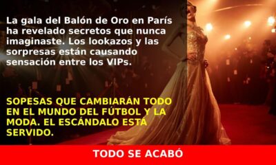 La Alfombra Roja del Balón de Oro en París que Está Enloqueciendo a Todos