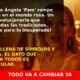 La boda de Ángela ‘Pam’ con un toque revolucionario y sin convencionalismos