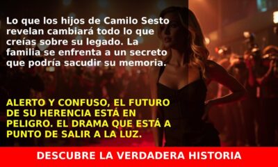 Lo que los hombres de Camilo Sesto revelan sobre su herencia y su familia