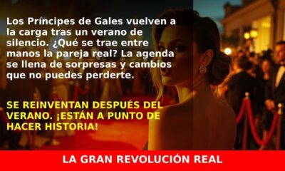 Los Príncipes de Gales vuelven a la acción: su primer acto tras verano sorprende
