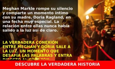 Meghan Markle sorprende al mostrar a su madre en un momento especial