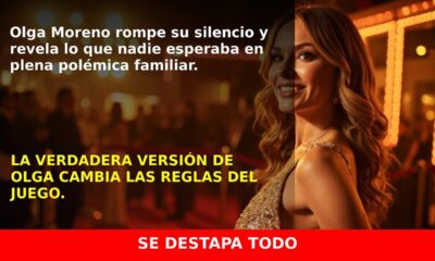 Olga Moreno rompe el silencio y aclara su papel en la polémica familiar