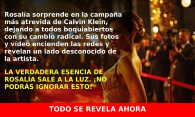 Rosalía conquista la campaña más sensual de Calvin Klein para 2025