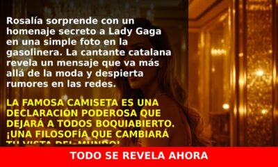 Rosalía rinde homenaje a Lady Gaga con un mensaje que te sorprenderá