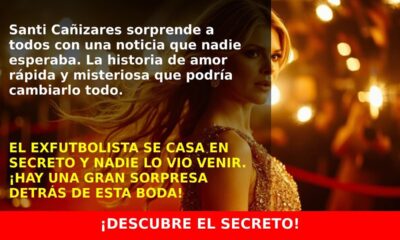 Santi Cañizares anuncia su boda sorpresa en solo meses
