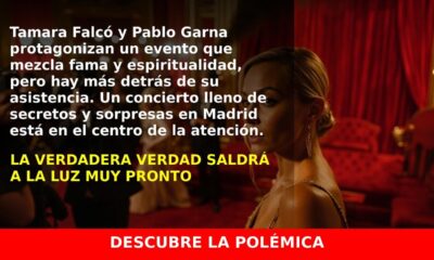 Tamara Falcó y Pablo Garna en el concierto más religioso del año