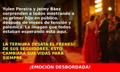Yulen Pereira y Jeimy Báez muestran su primer hijo juntos y emociona a todos