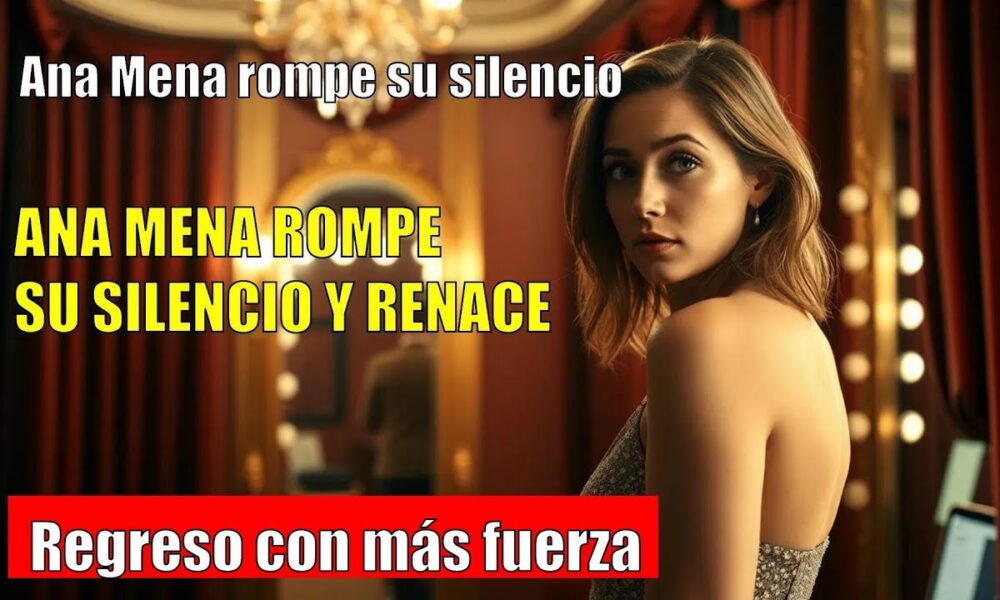 Ana Mena se abre como nunca: necesitaba respirar